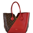 Louis Vuitton Kimono Monogram Calfskin Bag Brown/Cerise