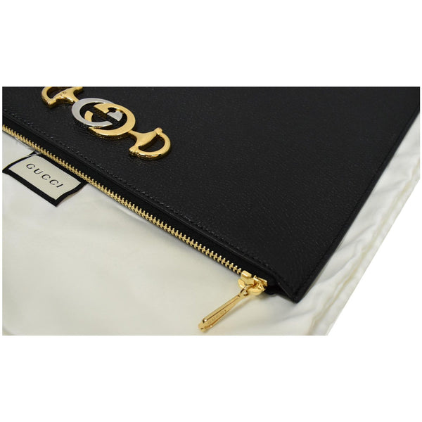 Gucci Zumi Leather Pouch - Dallas Designers Handbags