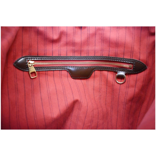 LOUIS VUITTON Delightful MM Damier Ebene Hobo Bag Brown