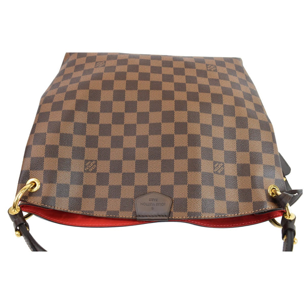 Louis Vuitton Graceful PM Damier Ebene Shoulder Bag - upside focused vieww