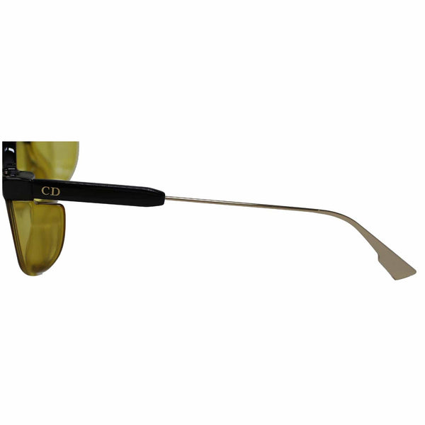 CHRISTIAN DIOR DIORCLUB3S-071C Black Yellow Sunglasses Yellow Lens