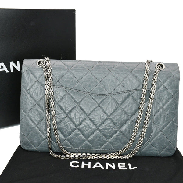 Chanel 50th Anniversary 2.55 Reissue 228 Shoulder Bag Grey