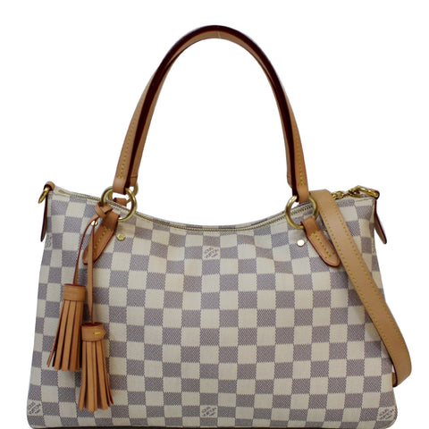 LOUIS VUITTON Lymington Damier Azur Shoulder Bag White