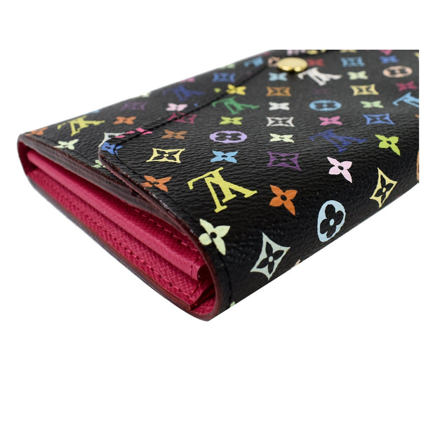 Louis Vuitton Sarah NM Multicolor Monogram Wallet focusdes view