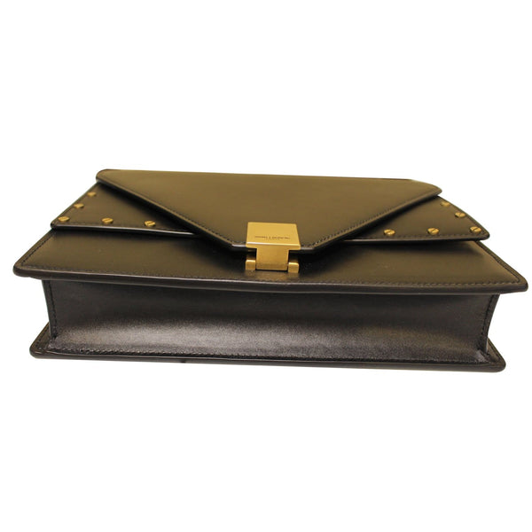 YVES SAINT LAURENT Small Margaux Leather Shoulder Bag Black - Last Call