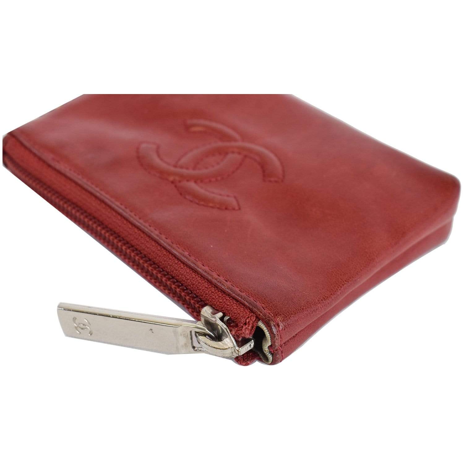CHANEL 19 coin case coin purse card case Mini wallet Leather CC Logo  cocomark