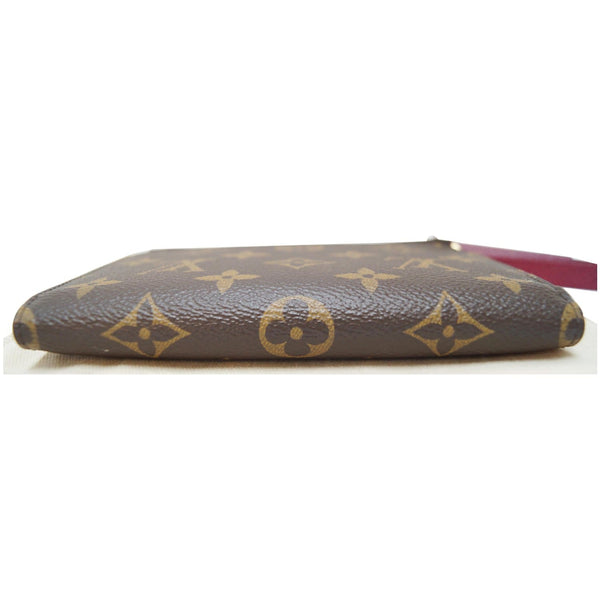 LOUIS VUITTON Adele Monogram Canvas Compact Wallet Brown-US