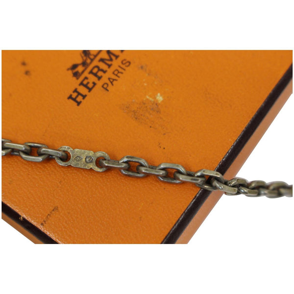 Hermes Handbag Chevre Mysore Key Chain Charm - corner
