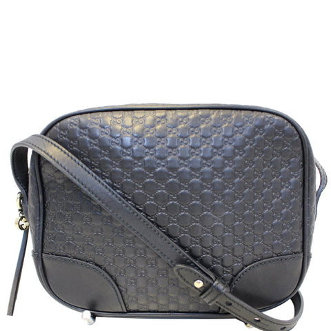 GUCCI Bree Micro GG Guccissima Leather Crossbody Bag 449413