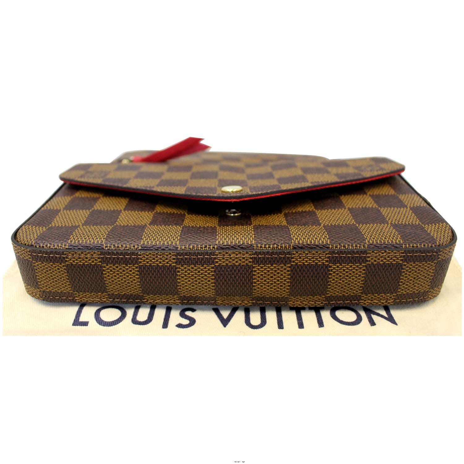 Louis Vuitton Damier Ebene Canvas Felicie Pochette Bag Louis