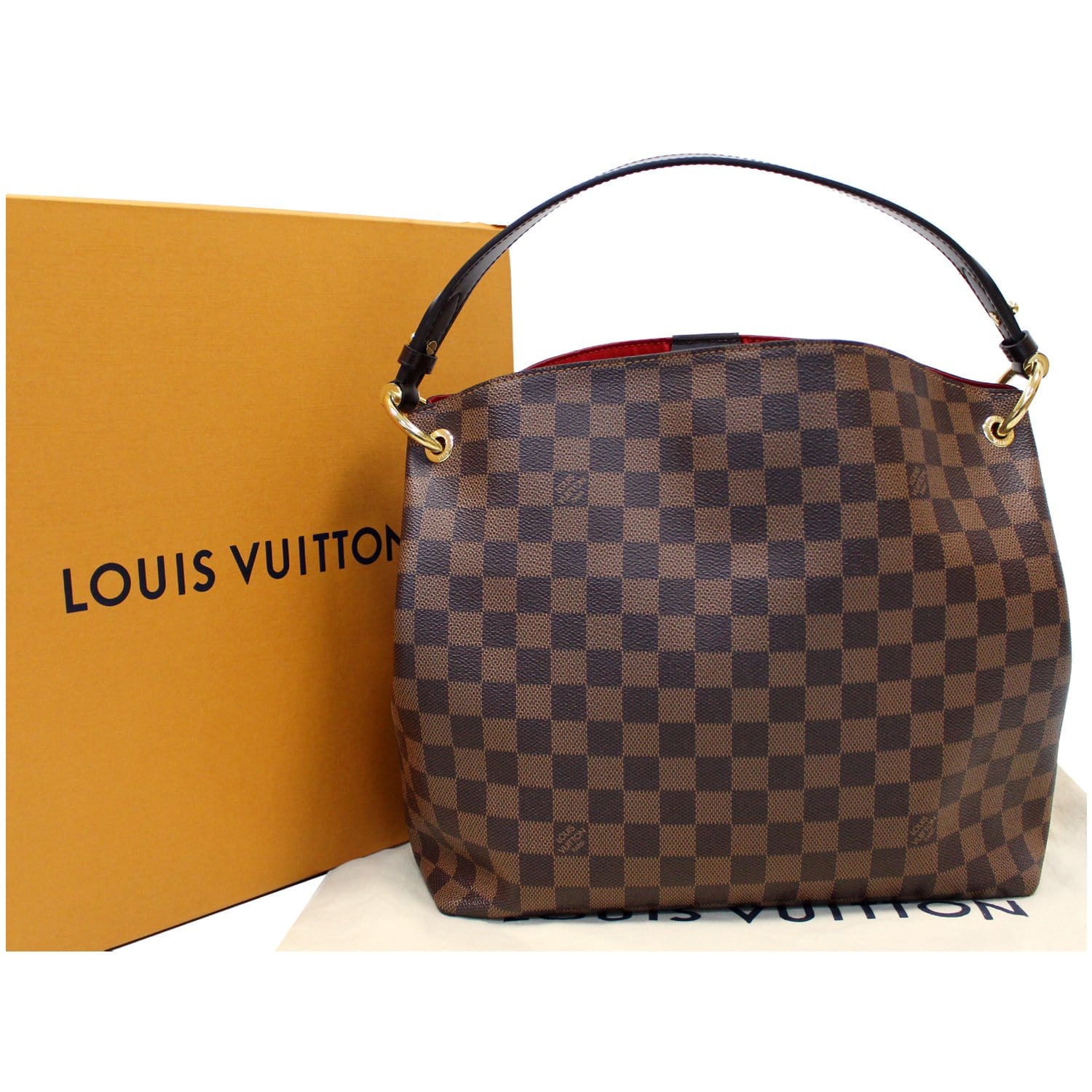 Louis Vuitton Damier Ebene Graceful PM Hobo - A World Of Goods For You, LLC