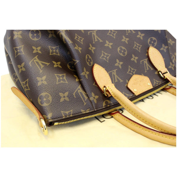 Louis Vuitton Turenne MM Monogram Shoulder Handbag - gold strap