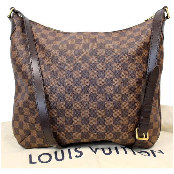 LOUIS VUITTON Bloomsbury GM Damier Ebene Shoulder Crossbody Bag Brown