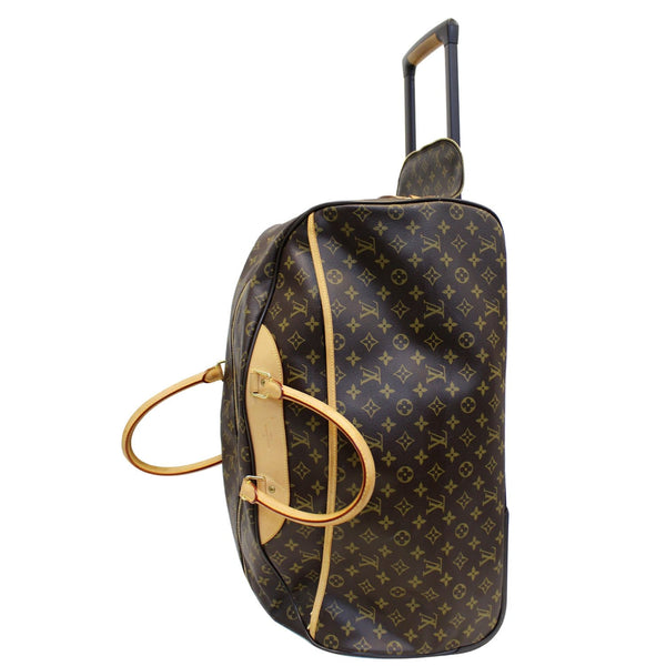 LOUIS VUITTON Eole 50 Monogram Canvas  Rolling Luggage Bag Brown
