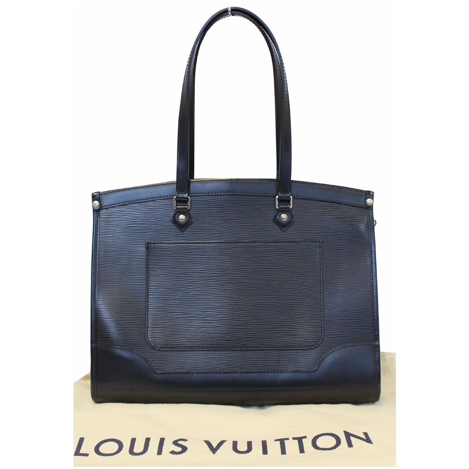 LOUIS VUITTON Shoulder bag in black epi leather - Inside…