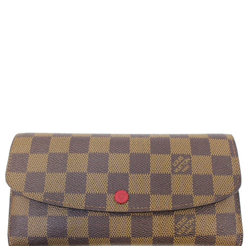 LOUIS VUITTON Josephine Damier Ebene Wallet
