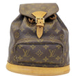 LOUIS VUITTON Montsouris PM Monogram Canvas Backpack Brown-US