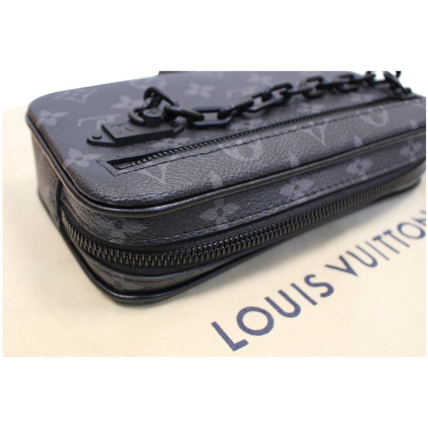 Louis Vuitton Pochette Volga Clutch Bag Black - Chain Strap Bag