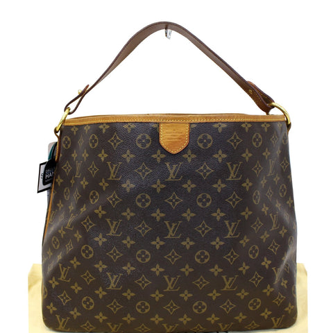 LOUIS VUITTON Delightful MM Monogram Canvas Tote Shoulder Bag