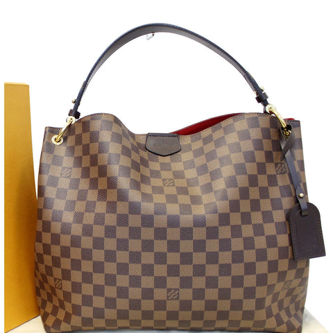 LOUIS VUITTON Graceful MM Damier Ebene Shoulder Bag