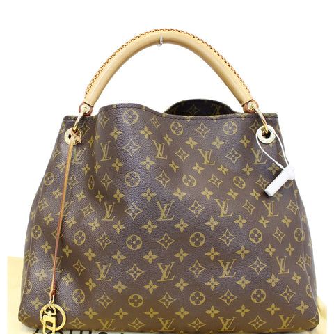 LOUIS VUITTON Artsy MM Monogram Canvas Hobo Shoulder Bag
