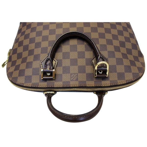 Louis Vuitton Alma Damier Ebene Shoulder Tote Straps