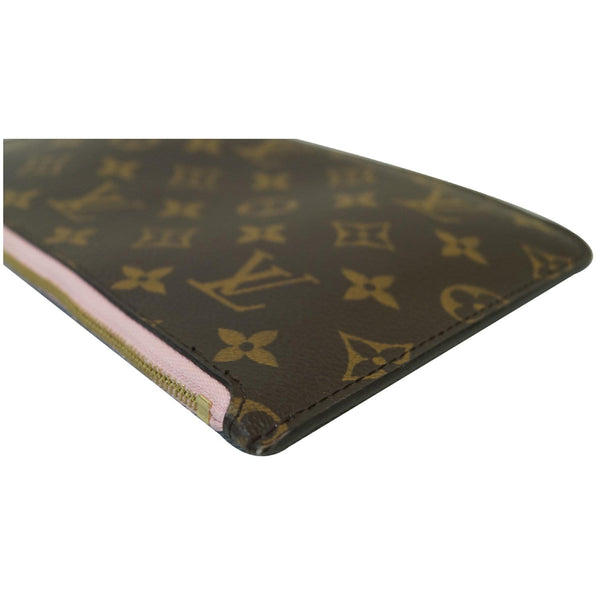 Louis Vuitton Pochette Wristlet Neverfull MM Pouch side view