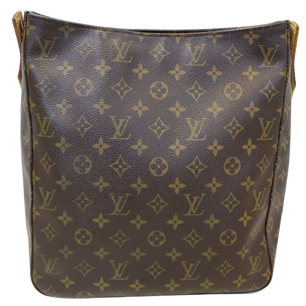 LOUIS VUITTON Monogram Canvas Looping GM Brown Shoulder Bag-US