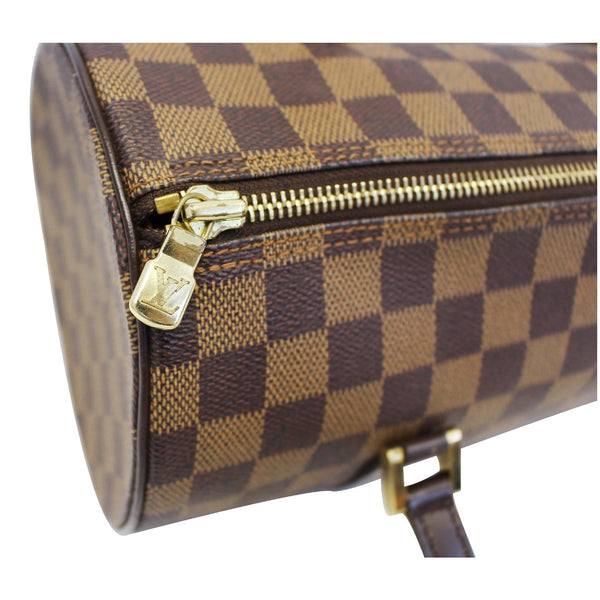 Louis Vuitton Papillon 30 Damier Ebene Handbag Corner
