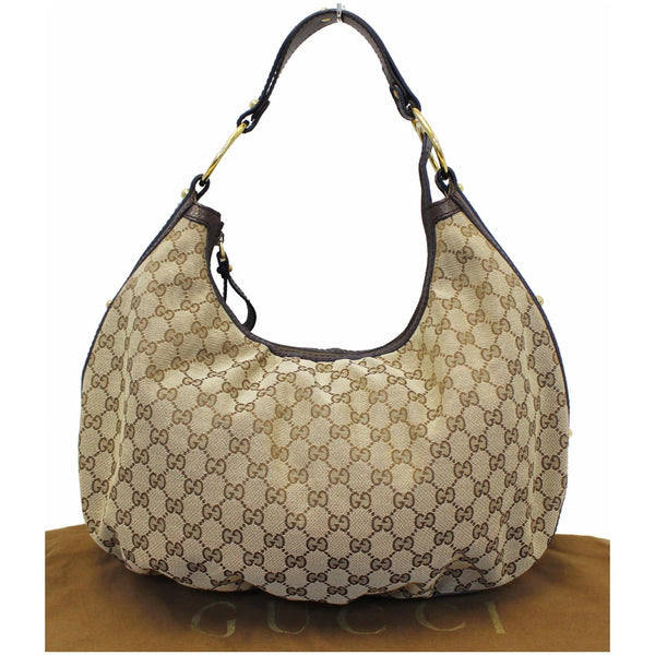Gucci Interlocking G Medium GG Canvas Hobo Bag for women