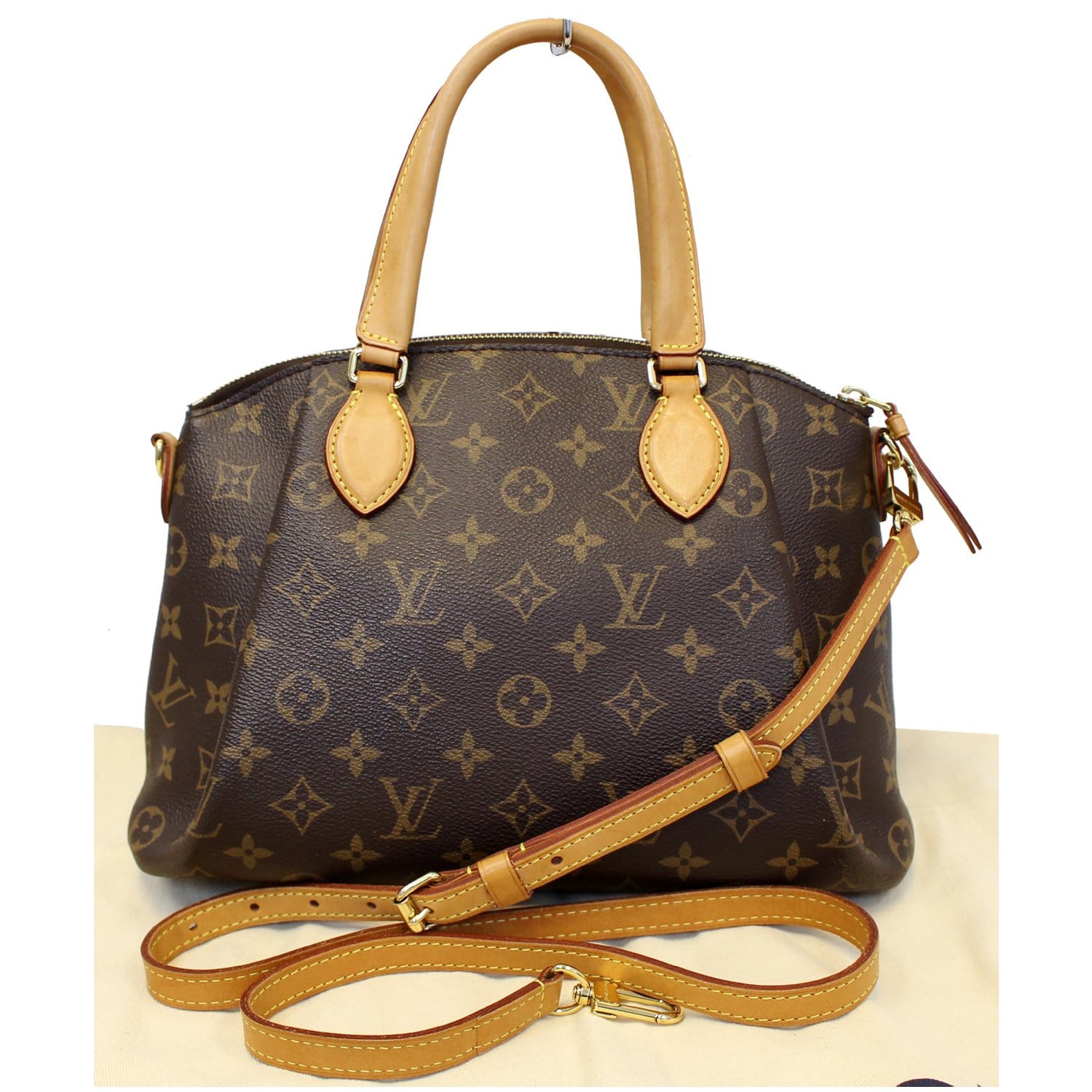 Authentic Louis Vuitton Rivoli PM 2way shoulder hand bag dust bag 10x15  inches, Luxury, Bags & Wallets on Carousell