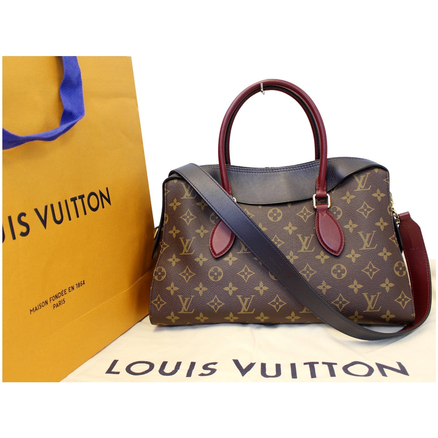 Louis Vuitton Maison Fondee En 1854 Paris Bag
