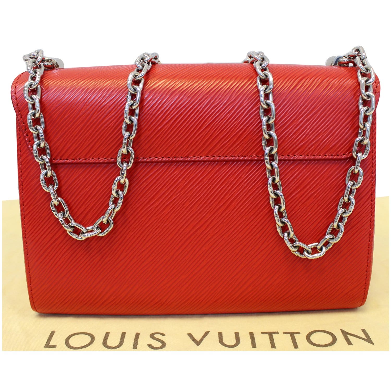 Louis Vuitton Twist Mm Red Dot