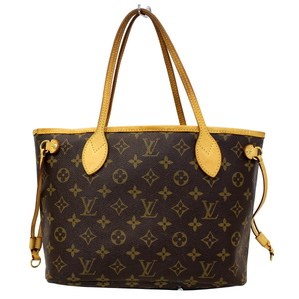 LOUIS VUITTON Neverfull PM Monogram Canvas Tote Shoulder Bag-US