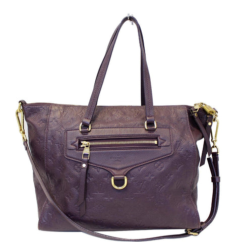 LOUIS VUITTON Lumineuse PM Monogram Empreinte Leather Shoulder Bag