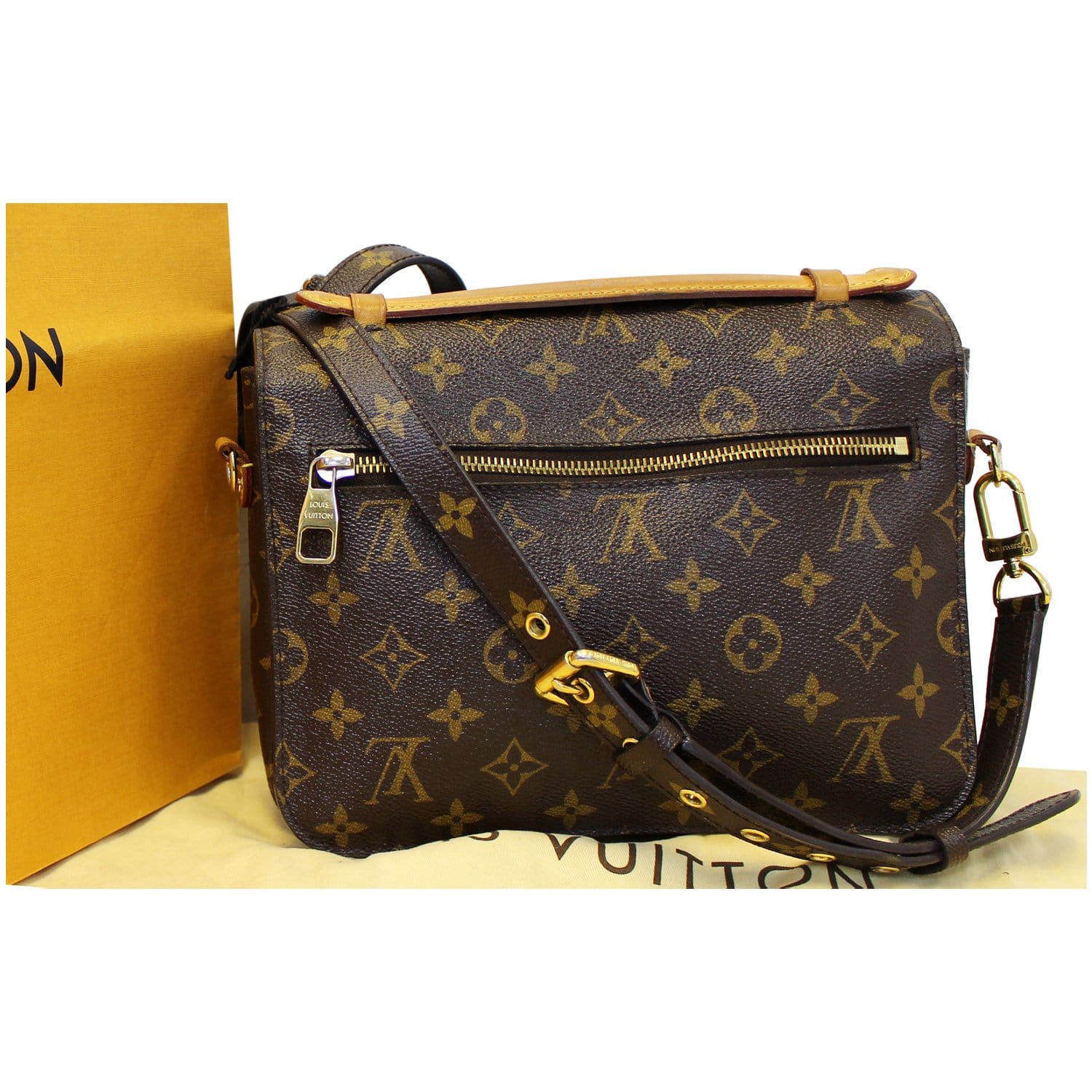 Buy Louis Vuitton Pochette Metis Monogram Canvas Brown 2105402