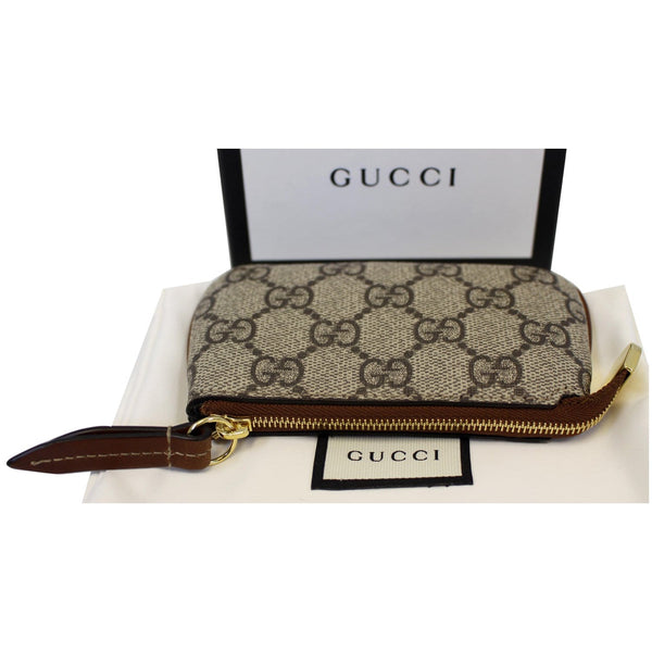 GUCCI GG Supreme Monogram Key Case Beige-US