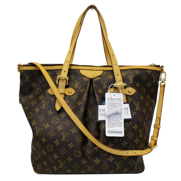 LOUIS VUITTON Palermo GM Monogram Canvas Tote Shoulder Bag-US