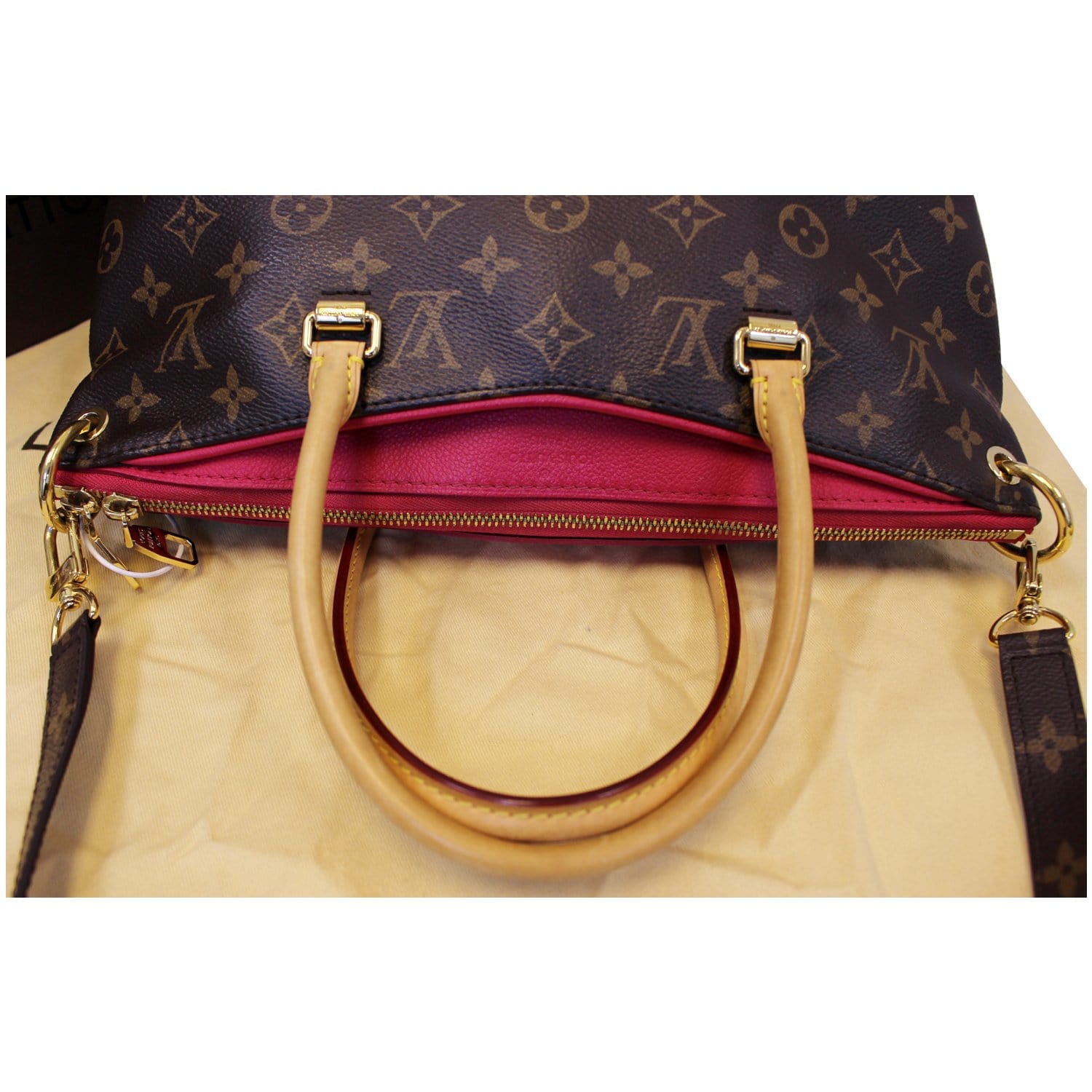 Louis Vuitton Cerise Monogram Pallas Bag – The Closet