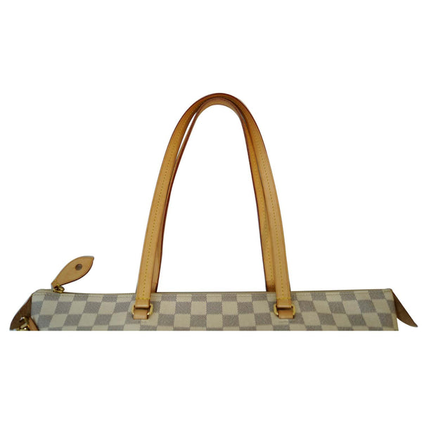 LOUIS VUITTON Iena MM Damier Azur Shoulder Bag White