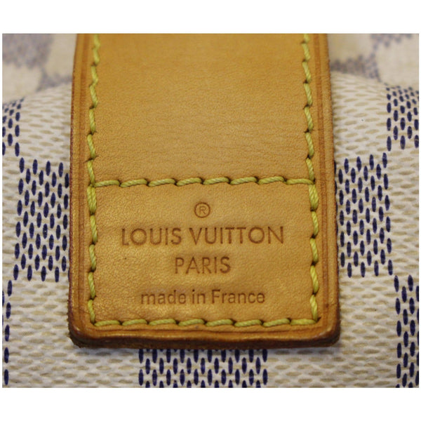 LOUIS VUITTON Salina PM Damier Azur Shoulder Bag White