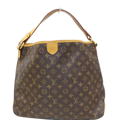 LOUIS VUITTON Monogram Canvas Delightful MM Tote Shoulder Bag
