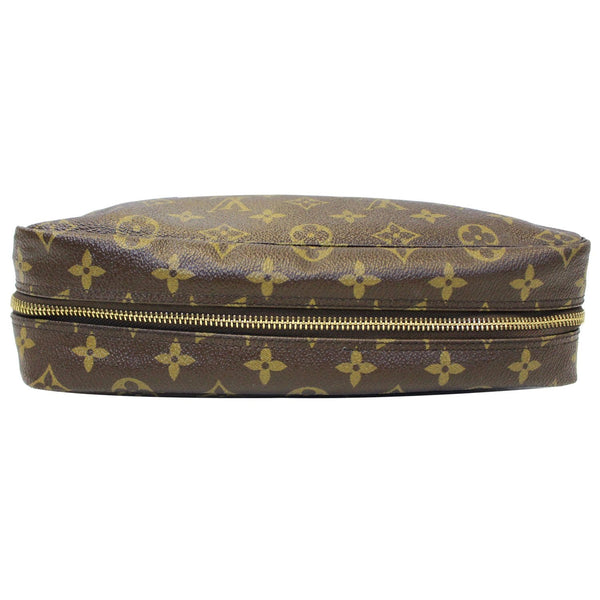 LOUIS VUITTON Trousse Toilette 28 Monogram Canvas Cosmetic Pouch Brown-US