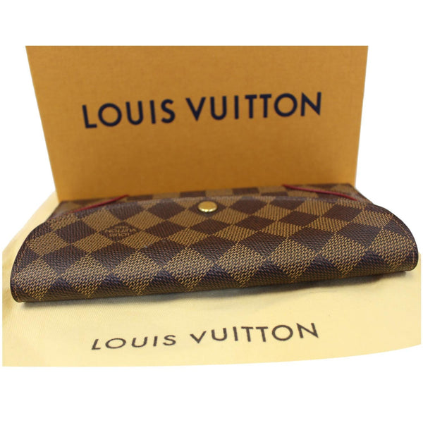 Louis Vuitton Caissa Damier Ebene Wallet Brown - on sale