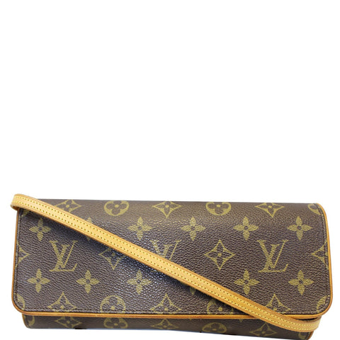 LOUIS VUITTON Pochette Twin GM Monogram Canvas Shoulder Bag