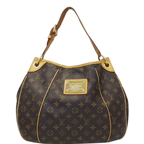 LOUIS VUITTON Galliera PM Monogram Canvas Shoulder Bag Brown