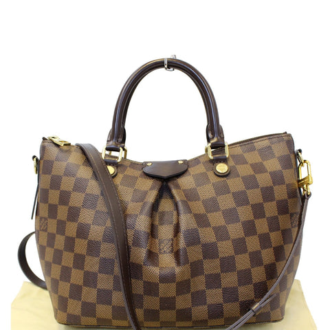 LOUIS VUITTON Siena PM Damier Ebene Shoulder Handbag
