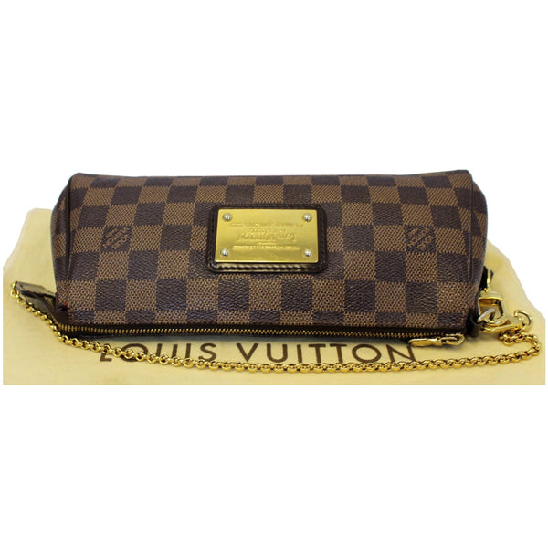 Louis Vuitton Pochette Eva Damier Ebene Clutch - lv bag 