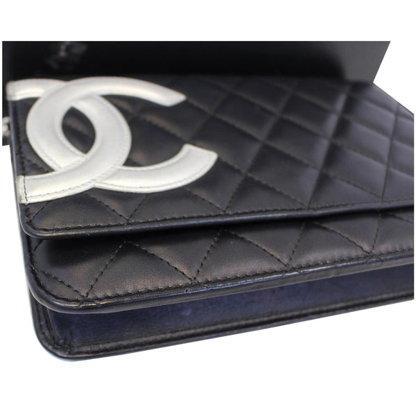 CHANEL Calfskin Quilted Cambon WOC Wallet On Chain-US