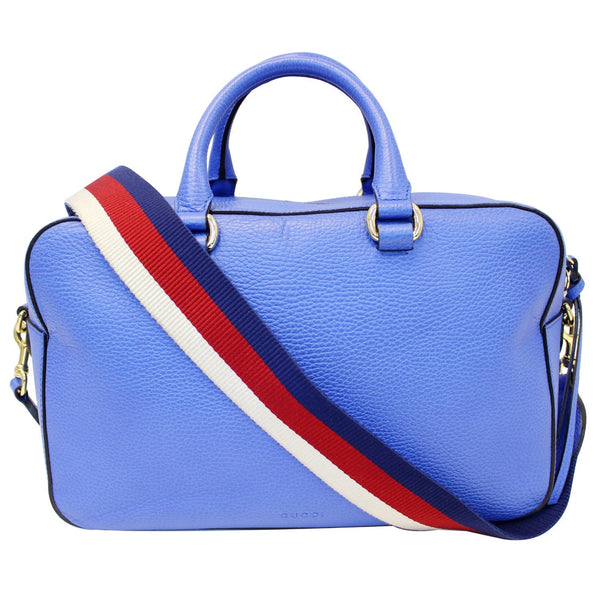 Gucci Le Marche des Merveilles Tiger Print Boston Bag - back view